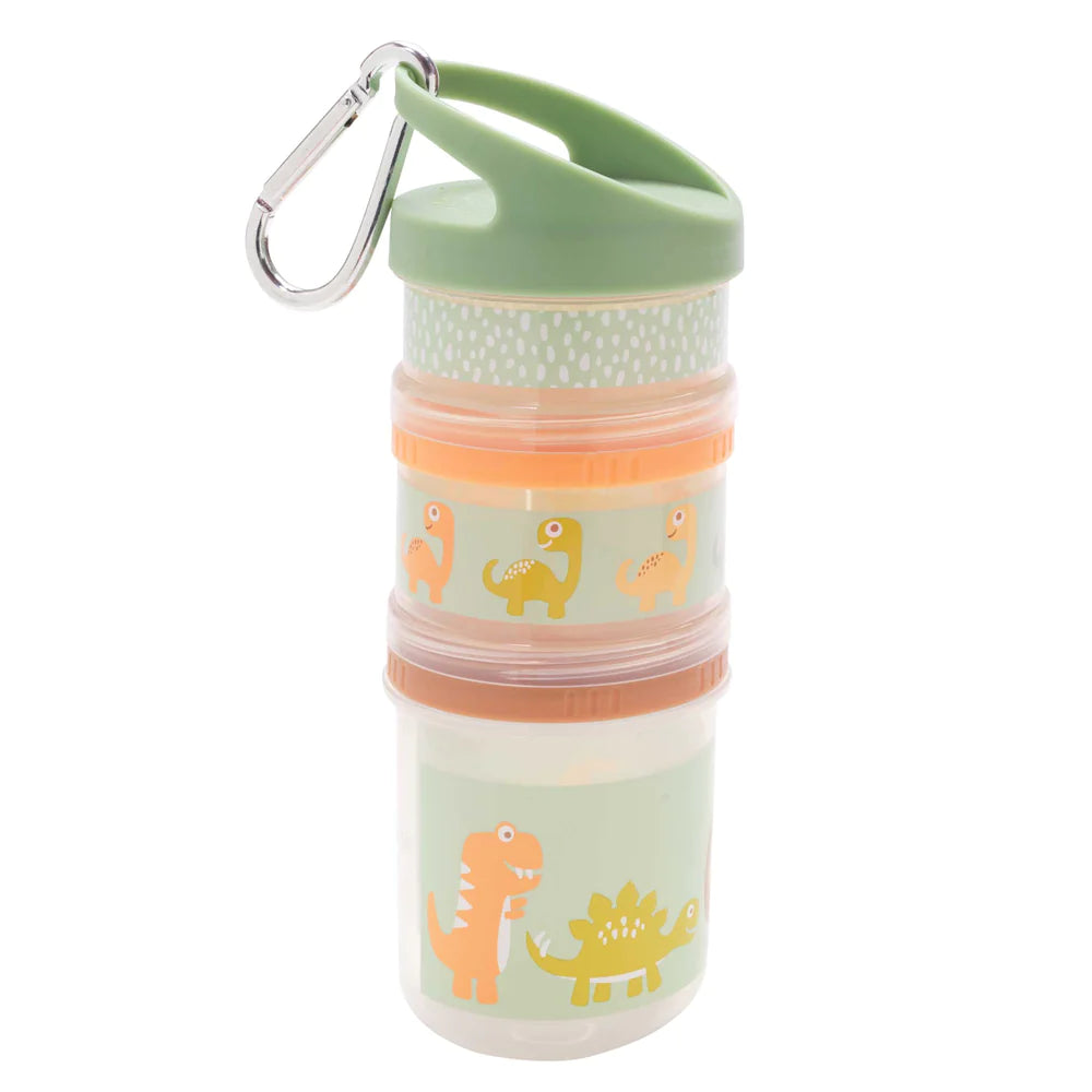 Baby Dinosaur Twist & Snack Stacker - Ali's Wagon