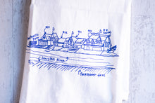 Load image into Gallery viewer, Boathouse Row Tea Towel by Girls Can Tell at local Fairmount shop Ali&#39;s Wagon in Philadelphia, Pennsylvania