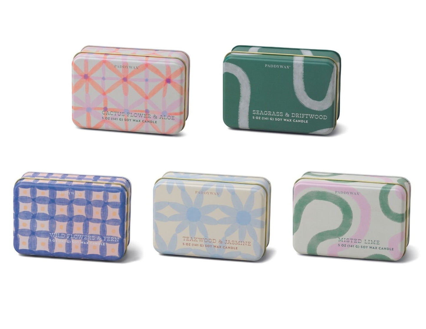 Teakwood & Jasmine Everyday Candle Tin