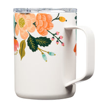 Load image into Gallery viewer, Cream Lively Floral Rifle Paper x Corkcicle Mug