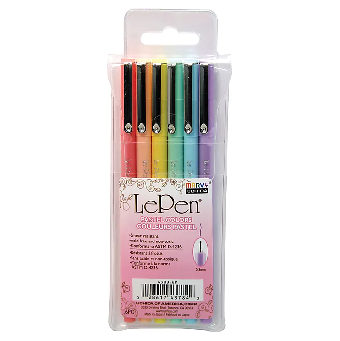 Pastel Fine Tip Le Pen Set