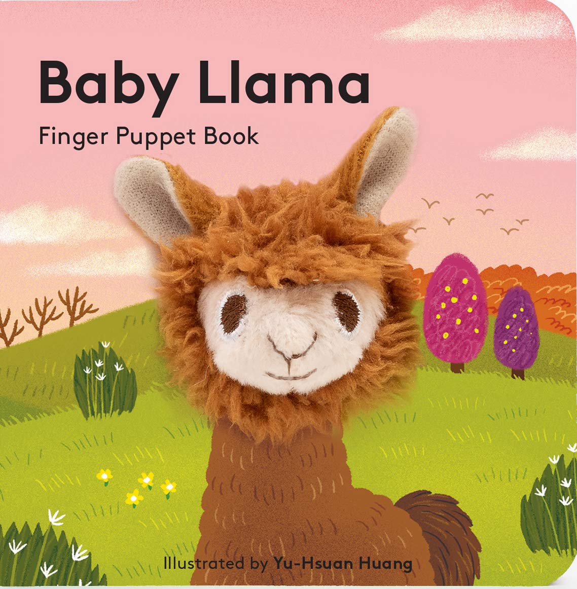 Baby Llama Finger Puppet Book - Ali's Wagon