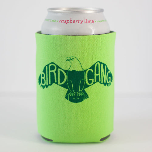 Bird Gang Beer Coozie