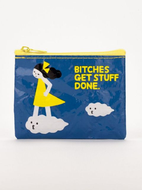 Bitches Get Stuff Done Coin Purse by Blue Q - Ali's Wagon. Coin Purse
