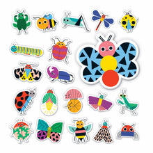 Load image into Gallery viewer, Bug Out! Stickable Bath Shapes