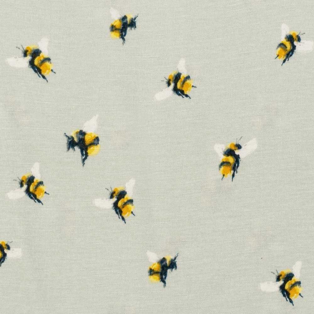 Bumblebee Bamboo Zipper Footie