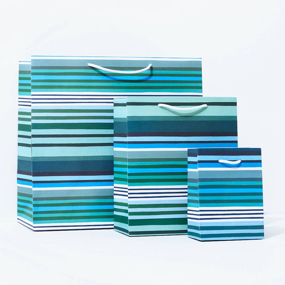 Cool Stripes Gift Bag - Ali's Wagon