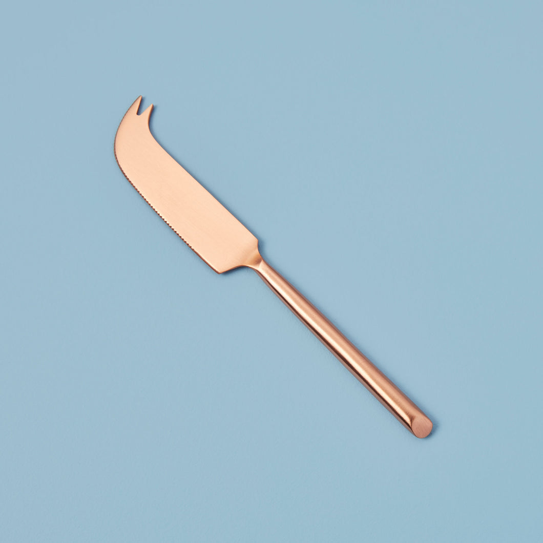 Matte Copper Cheese Knife