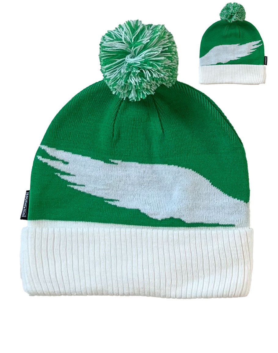 Eagles Helmet Pom Beanie