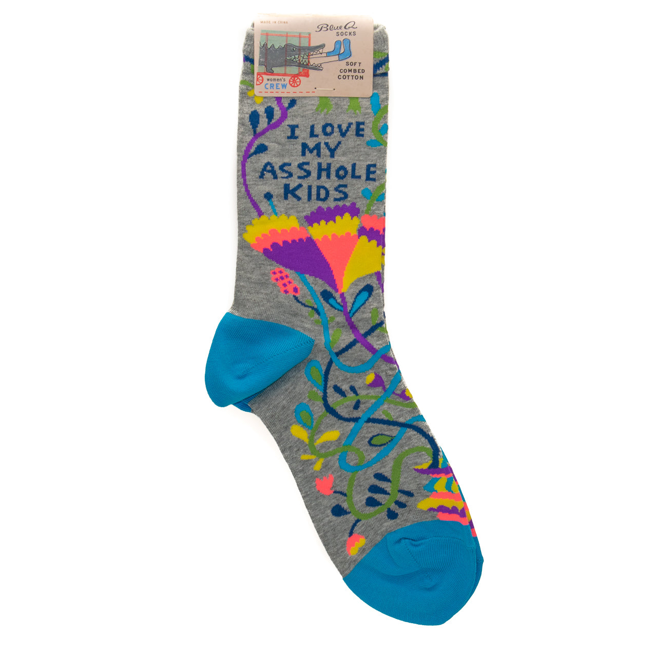 I Love My Asshole Kids Crew Socks - Ali's Wagon