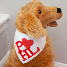 Load image into Gallery viewer, Love Philly Doggo Bandanna