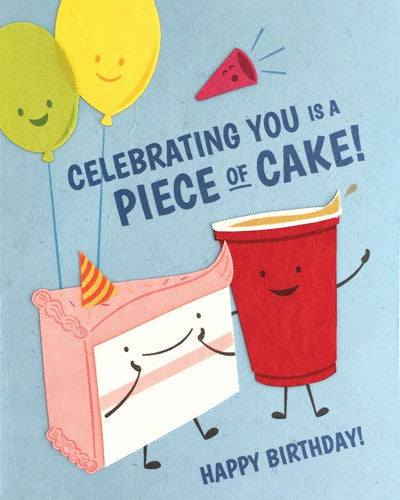 Celebrating You is a Piece of Cake! Card