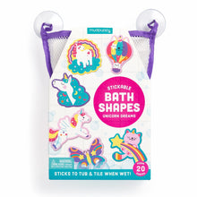 Load image into Gallery viewer, Unicorn Dreams Stickable Bath Shapes