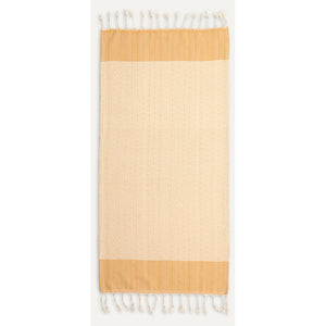 Gold Lined Diamond Turkish Hand Towel