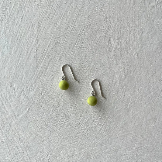 Dotties Earrings - Chartreuse
