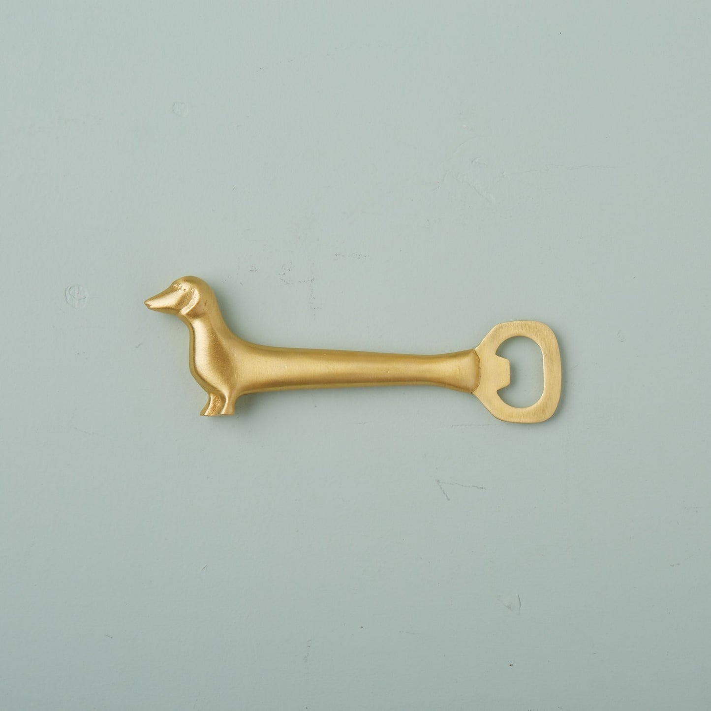 Dog Gold Bottle Opener