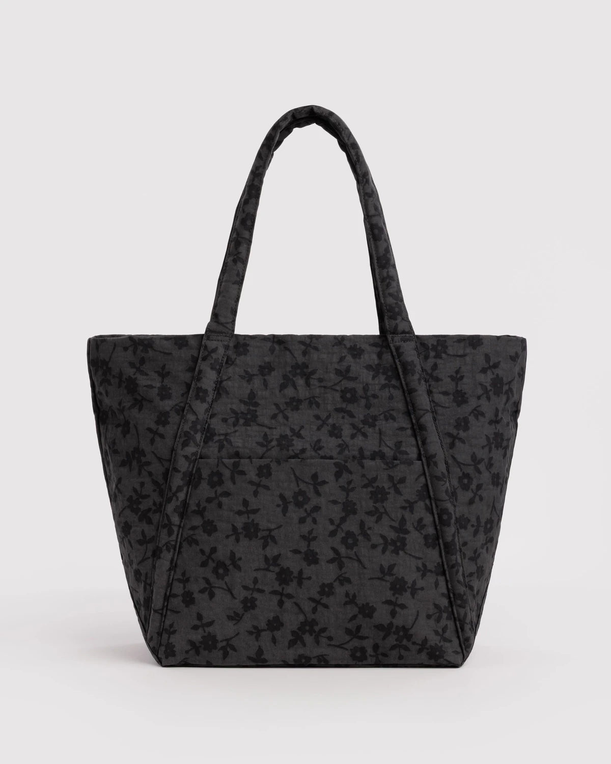 Charcoal Ditsy Floral Cloud Bag