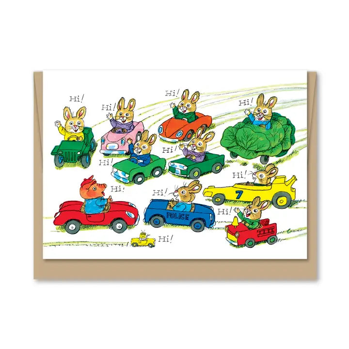 Mini Rabbit Greeting Card