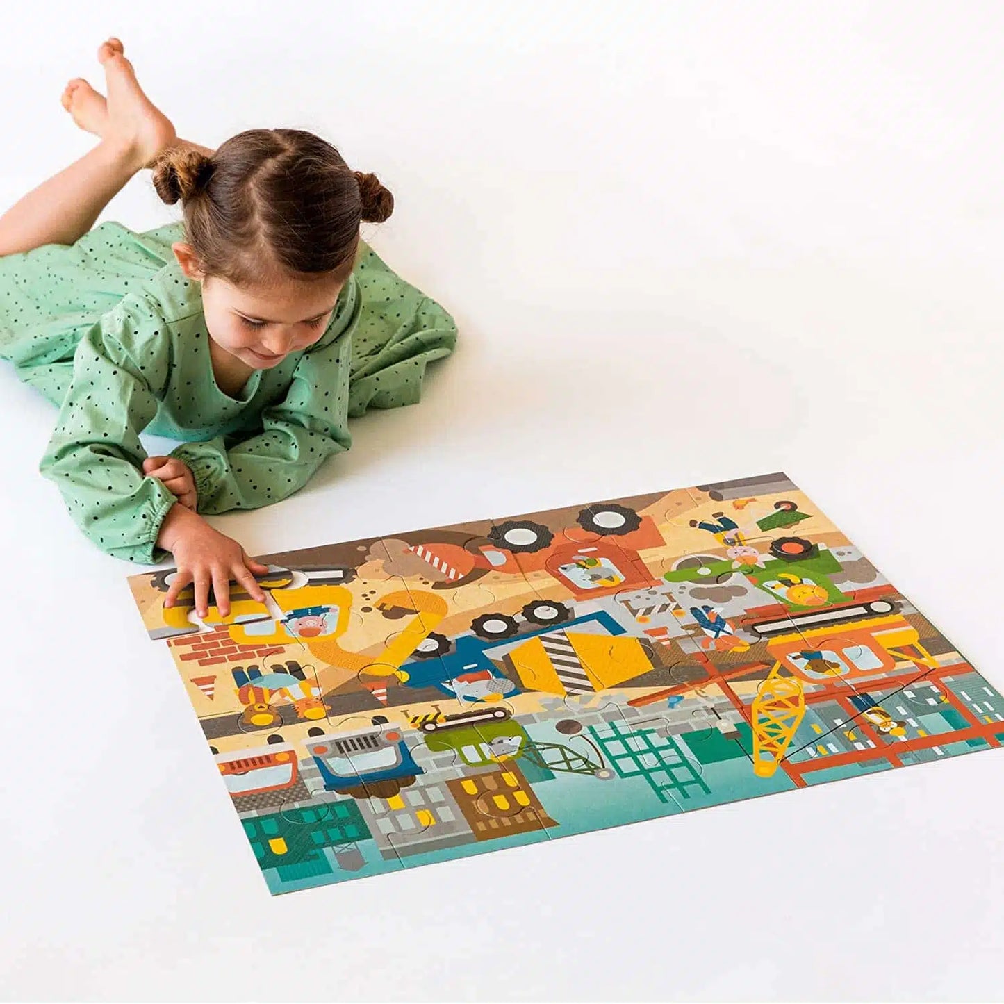 Construction Site 24 Piece Floor Puzzle