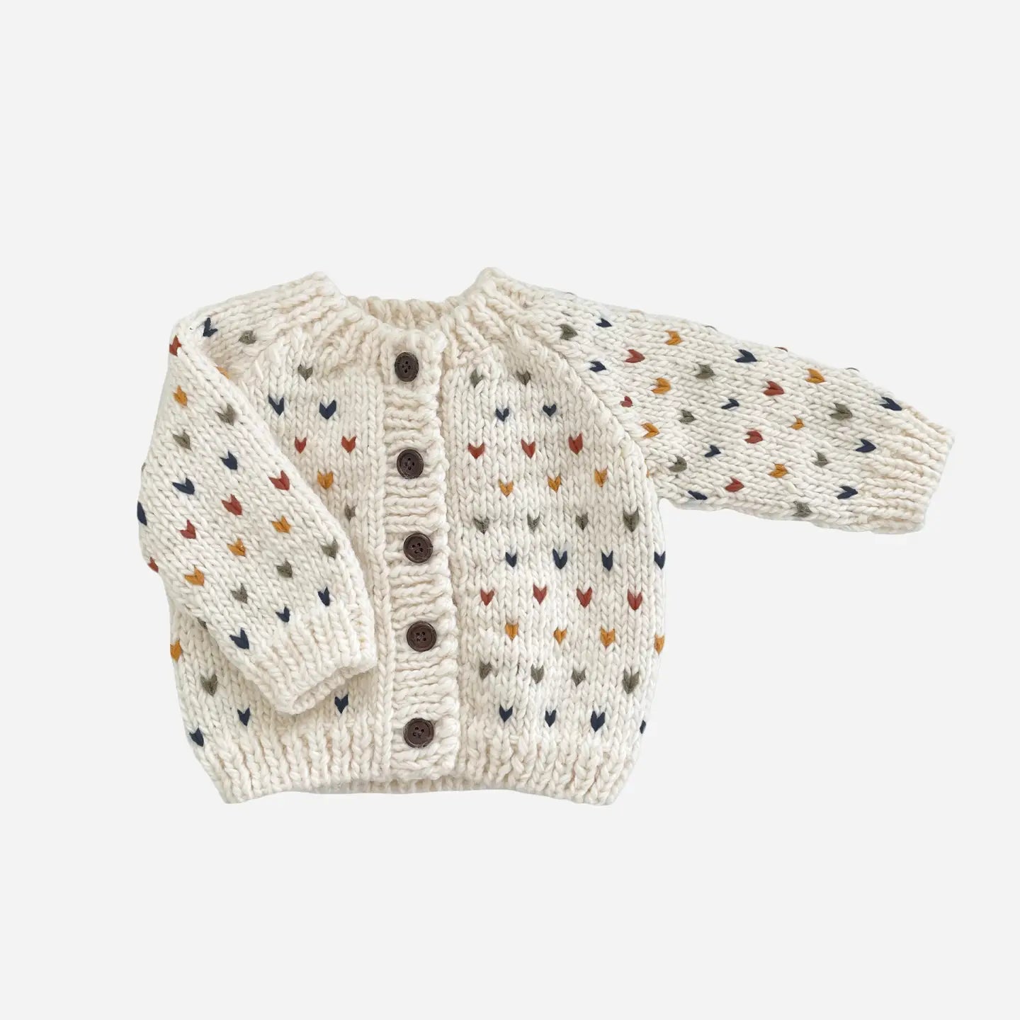 Sawyer Retro Hearts Cardigan
