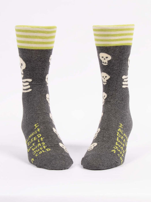 I Almost Died Crew Socks