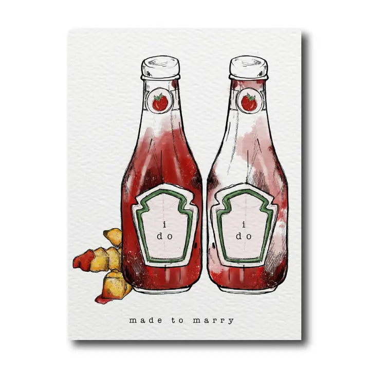 Made To Marry Greeting Card