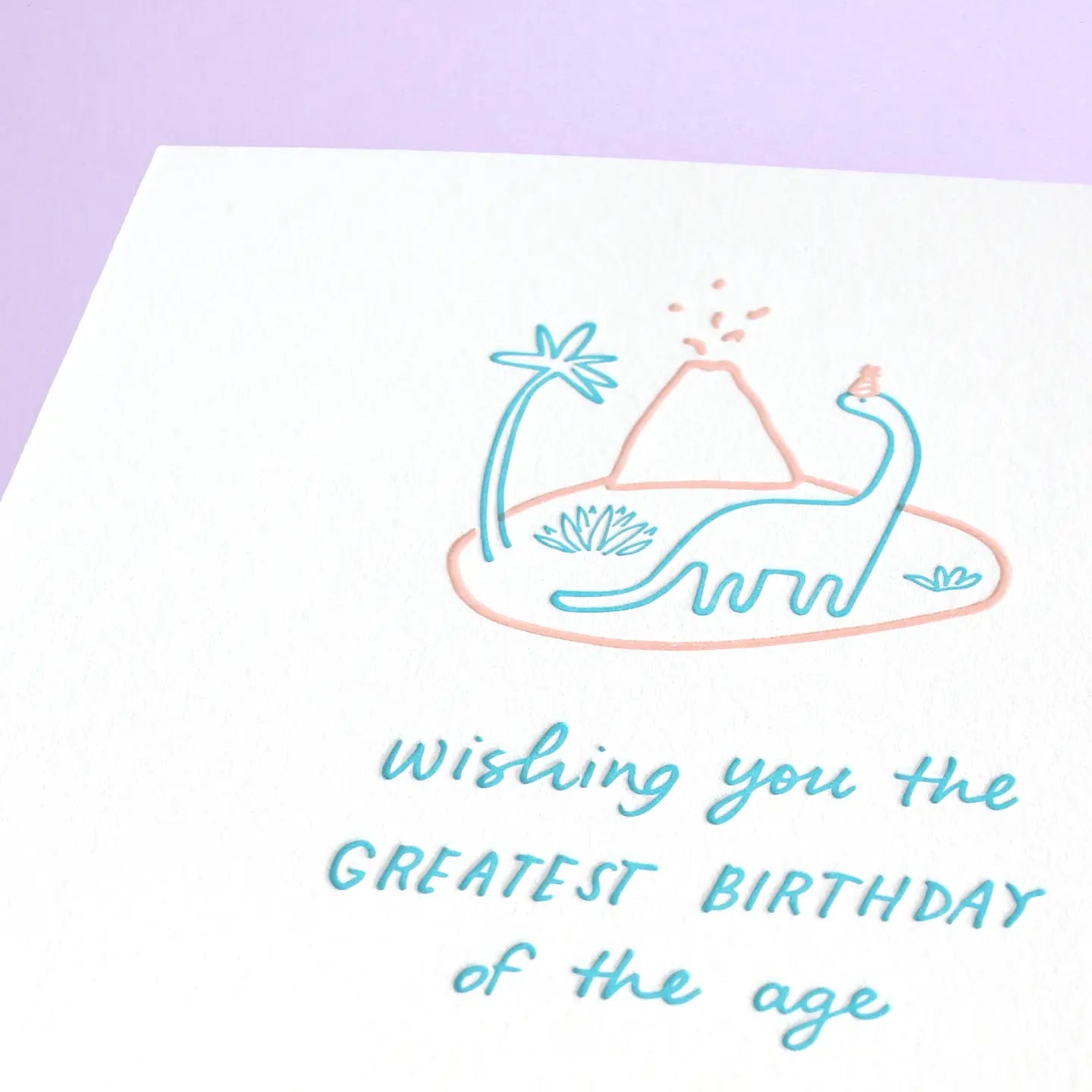 Dinosaur Birthday Card