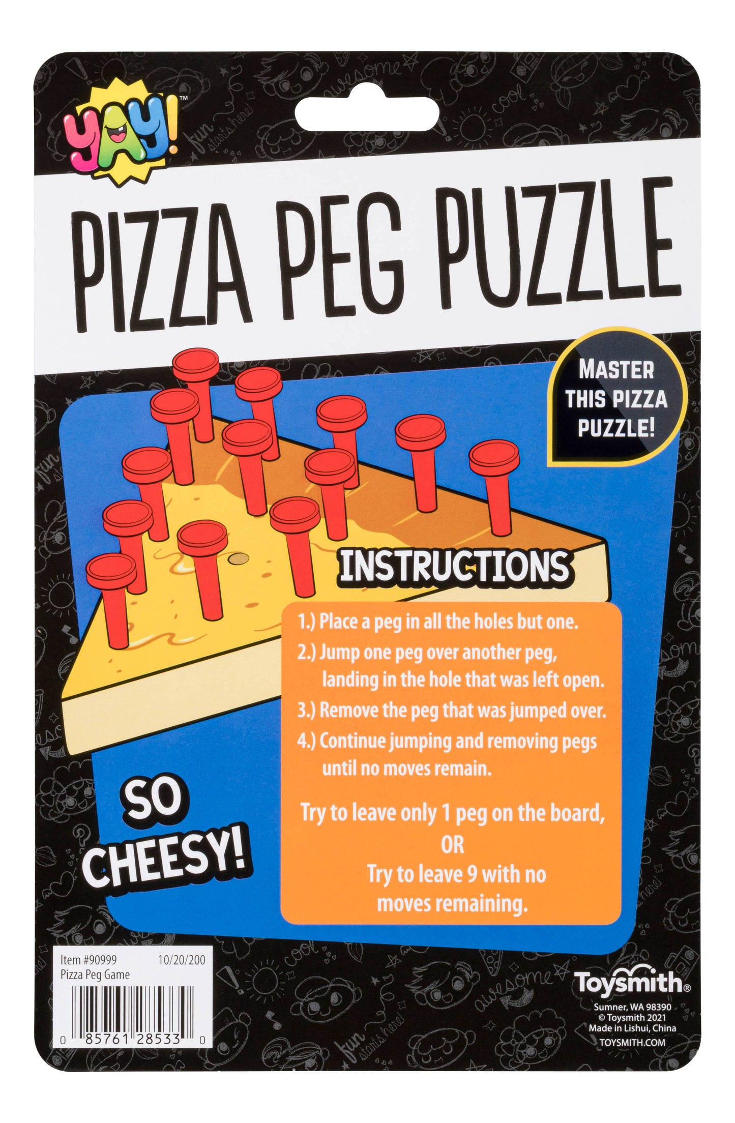 Pizza Peg Puzzle Game