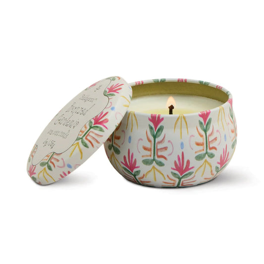 Bronzed Gardenia Tulip Candle Tin - Ali's Wagon