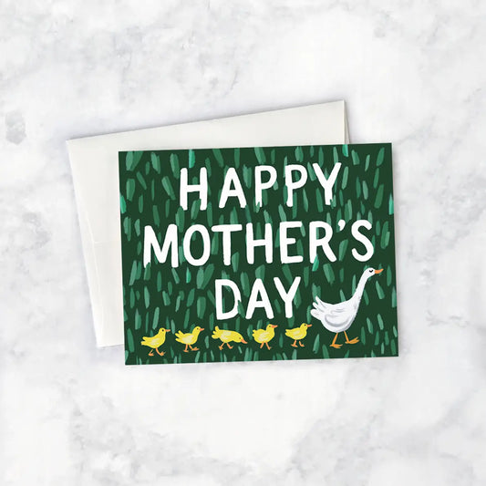 Mother Goose Mother's Day Card