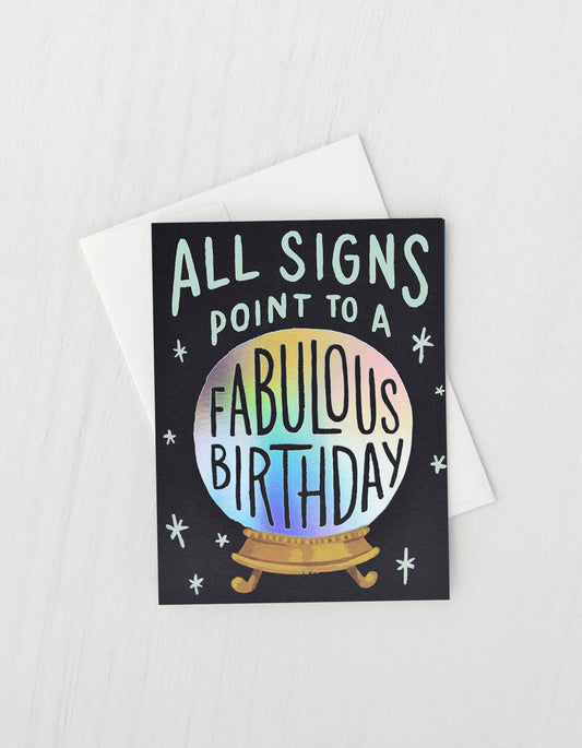 Birthday Fortune Card