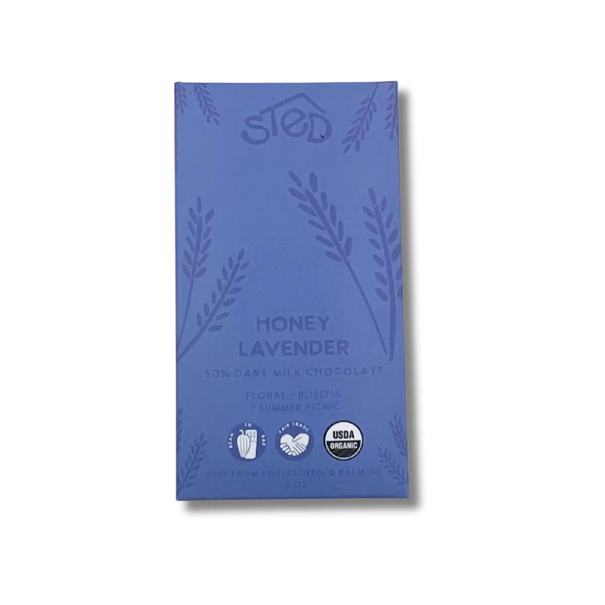 Mini Honey Lavender Chocolate Bar