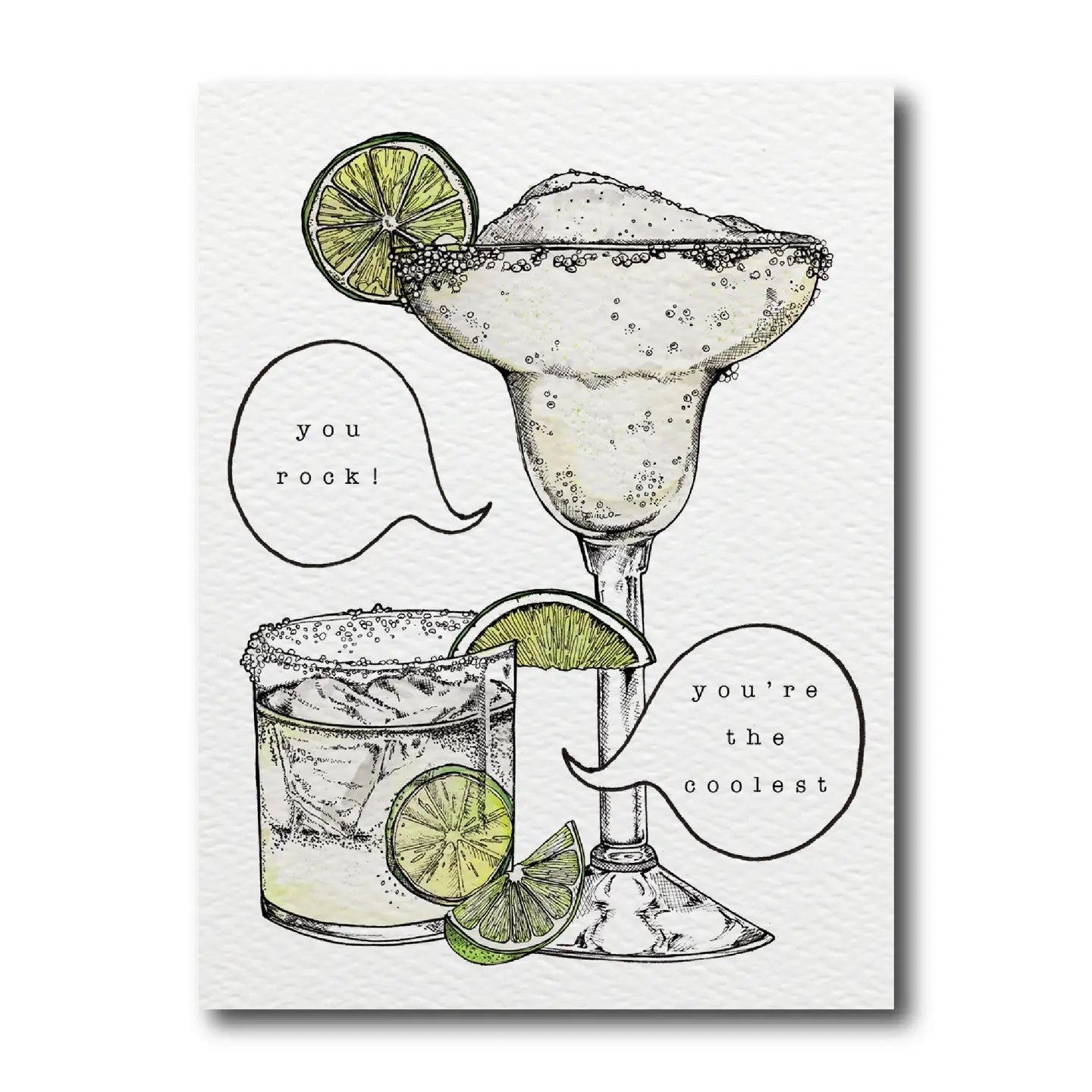 Margaritas Greeting Card