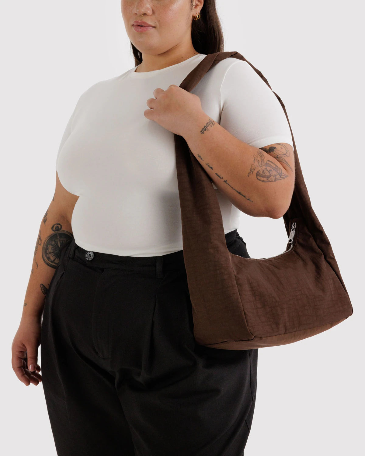 Coffee Nylon Meringue Bag