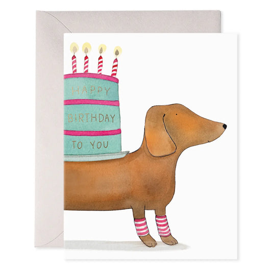 Slinky Dog Birthday Card