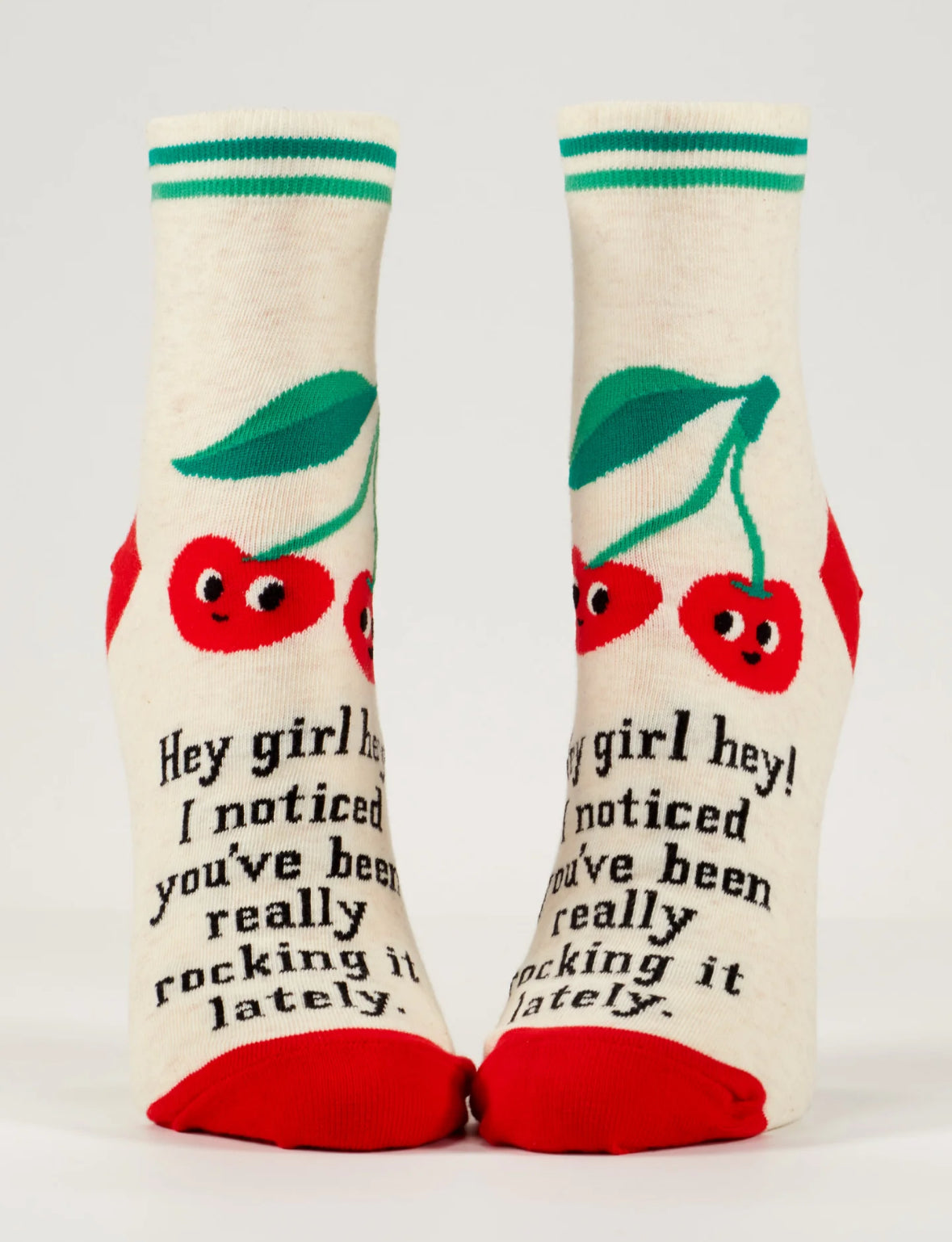 Hey Girl Cherry Socks