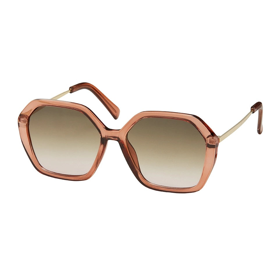 Hexagonal Cat Eye Sunglasses