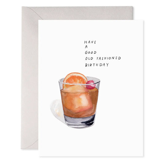 Old Fashioned Birthday Card