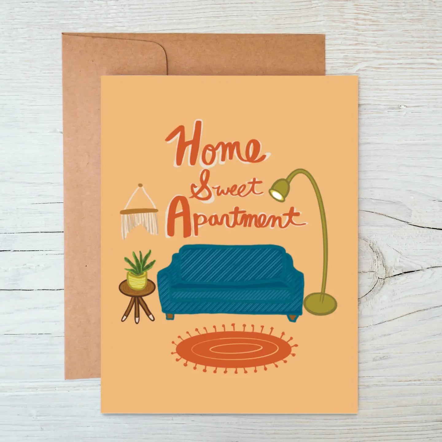 Home Sweet Apartment Greeting Card