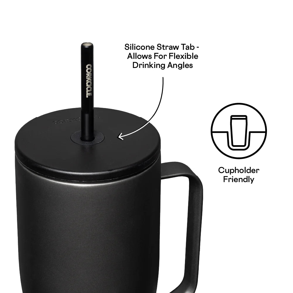 Ceramic Slate Corkcicle Cold Cup