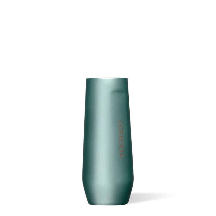 Jade Corkcicle Stemless Flute