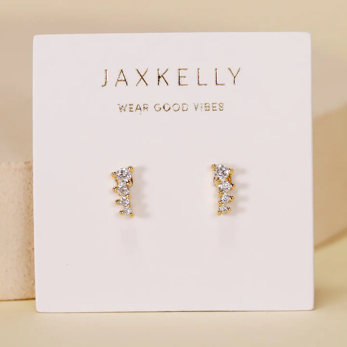 Mini Crawler Stud Earrings