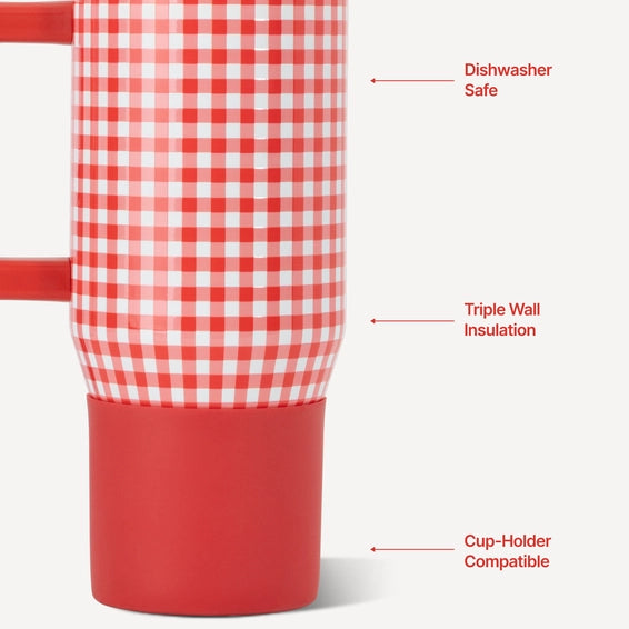 Summer Picnic HydroJug 20 oz Traveler Tumbler