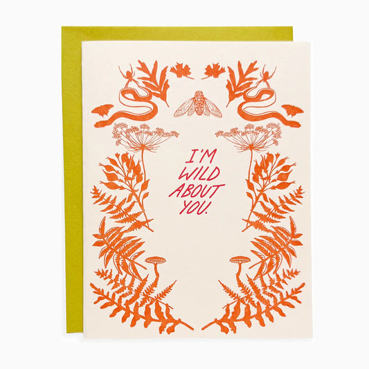 Wild About You Greeting Card