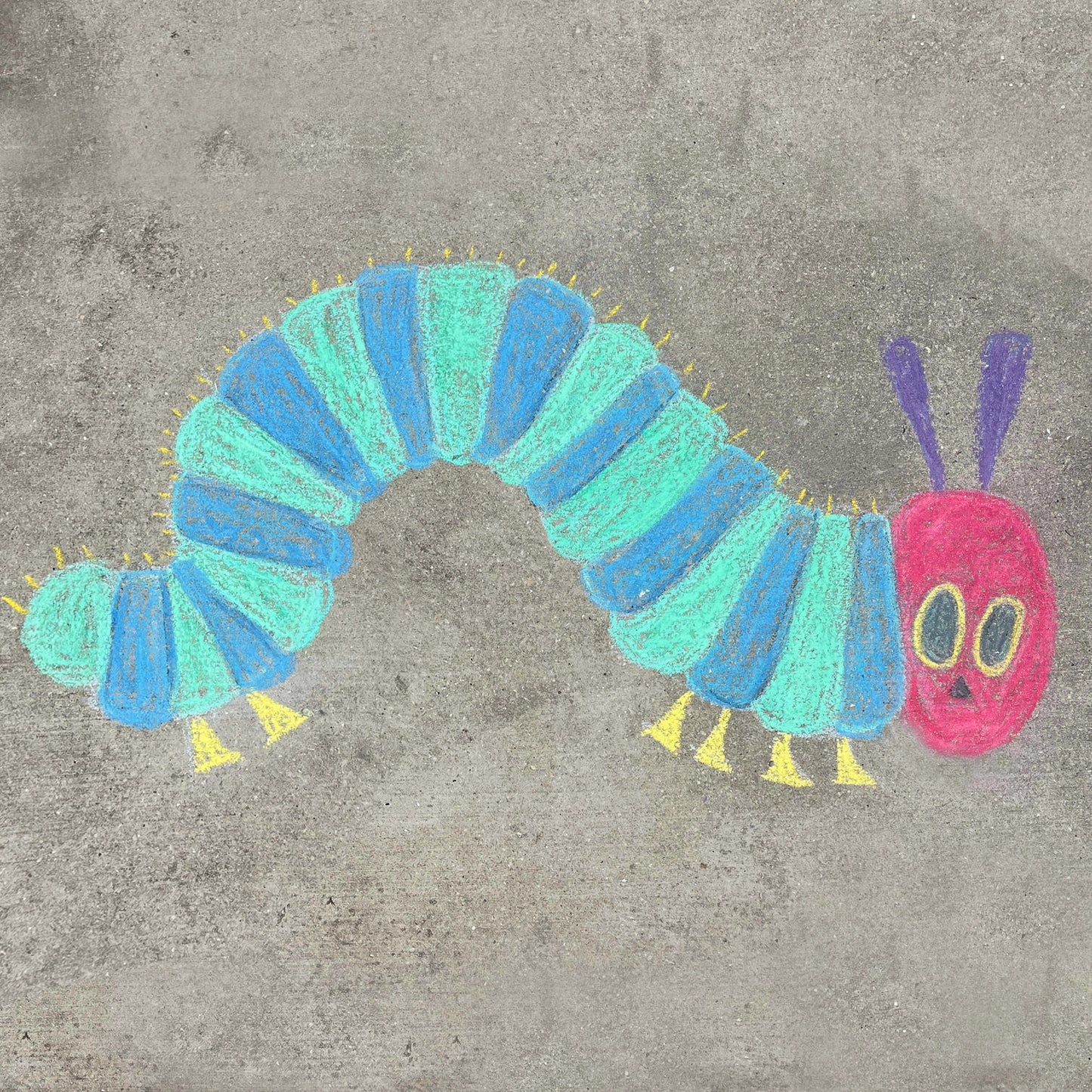 Chunky Sidewalk Chalk - The Very Hungry Caterpillar