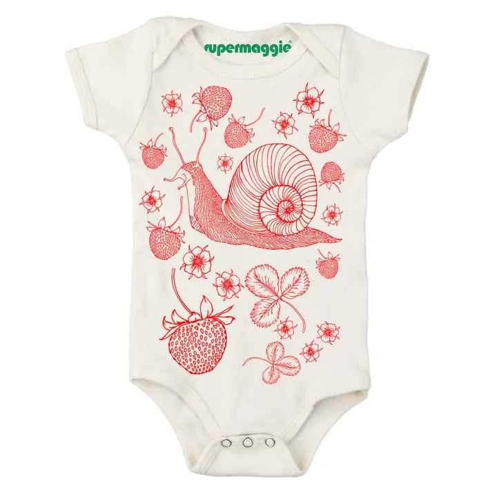 Snail Organic Onesie