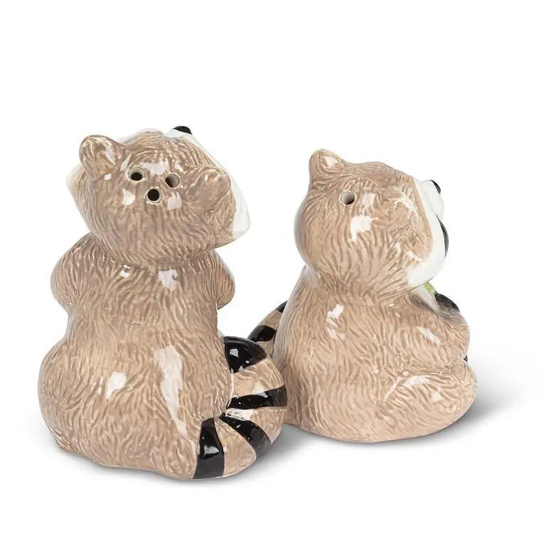 Raccoon Salt and Pepper Shakers