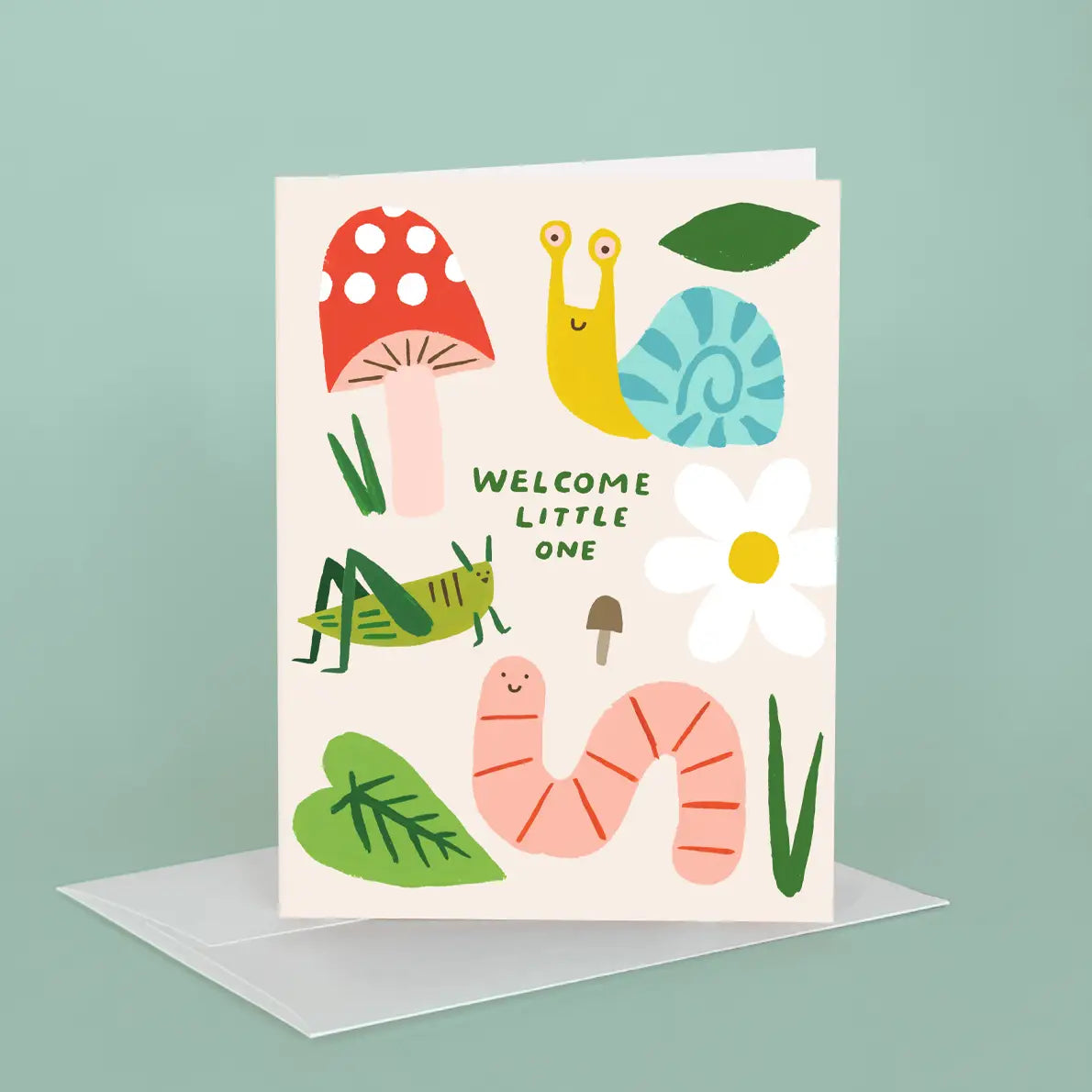 Welcome Little One New Baby Card