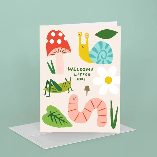 Welcome Little One New Baby Card