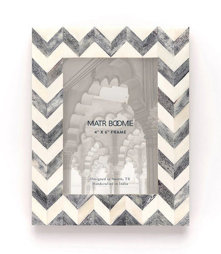 Rudra Storm Chevron Picture Frame